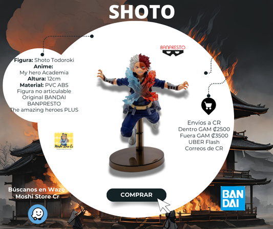 Figura Boku no Hero -Shoto Todoroki -My hero Academy