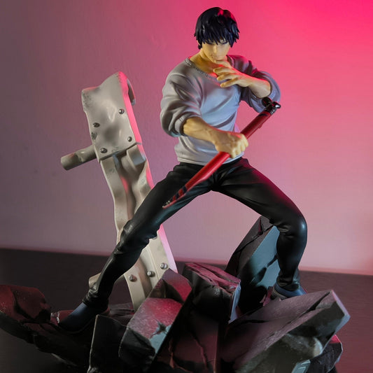 Figura Jujutsu Kaisen -Toji Fushiguro escena-