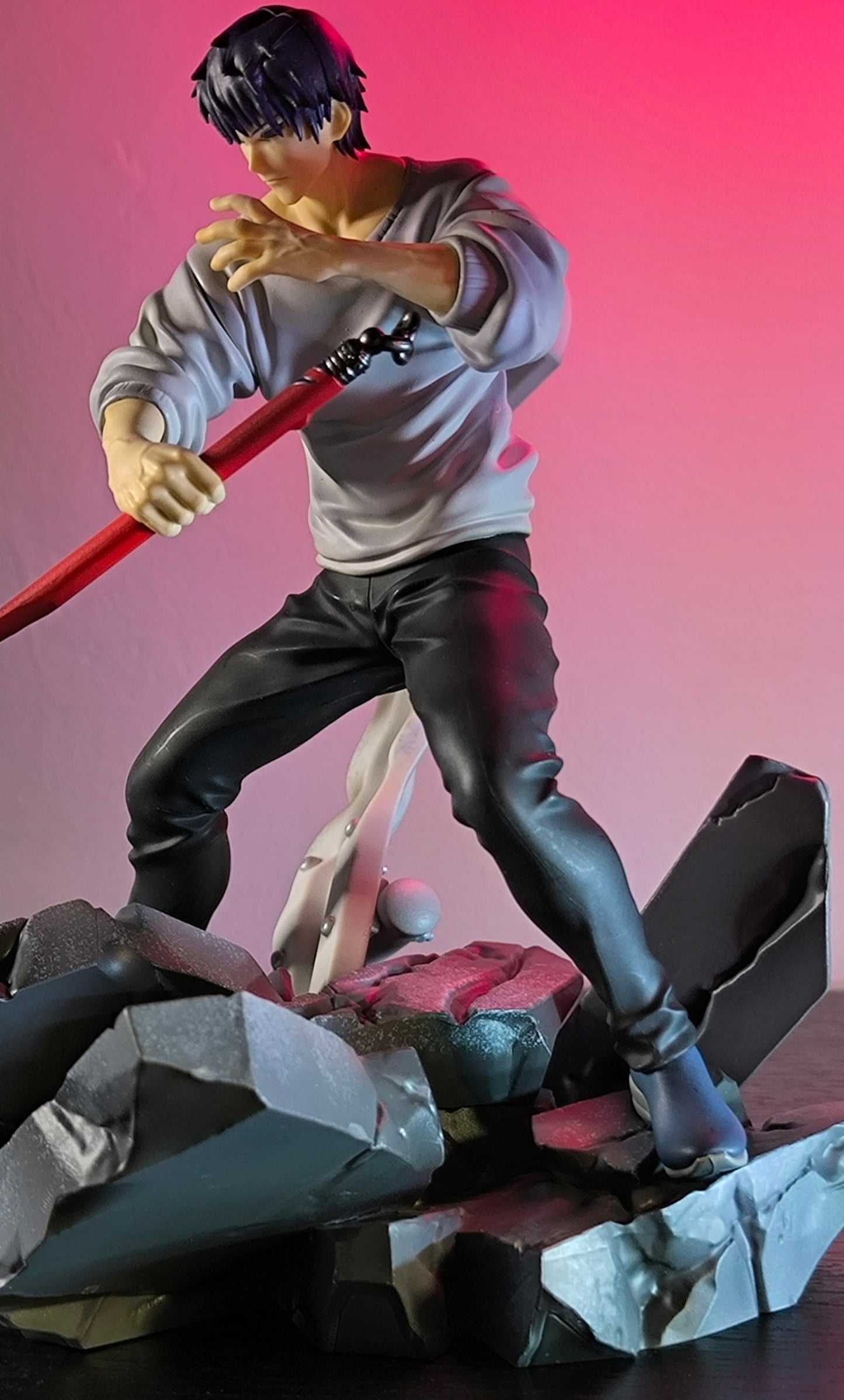 Figura Jujutsu Kaisen -Toji Fushiguro escena-