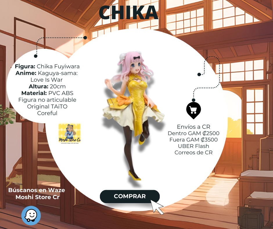 Figura Kaguya Sama Love is a War -Chika Fuyiwara