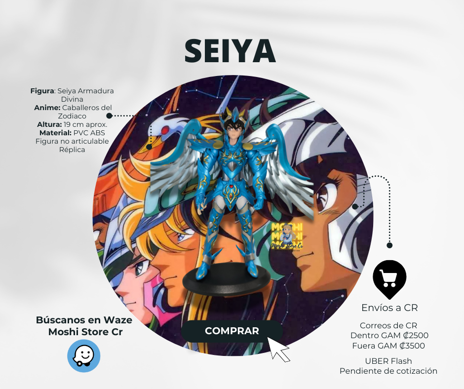 Figura Caballeros de Zodiaco -Seiya