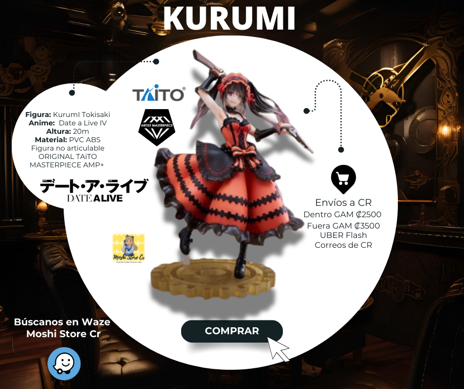Figura Date a Live -Kurumi Tokisaki- Masterpiece AMP+
