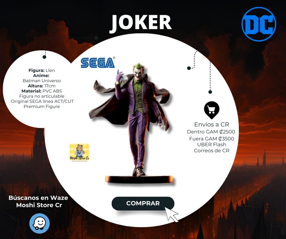 Figura DC Comics -Guasón- Joker