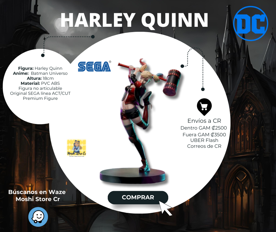 Figura DC Comics -Harley Quinn