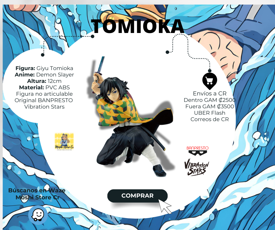Figura Demon Slayer -Tomioka Giyu- Kimetsu no yaiba