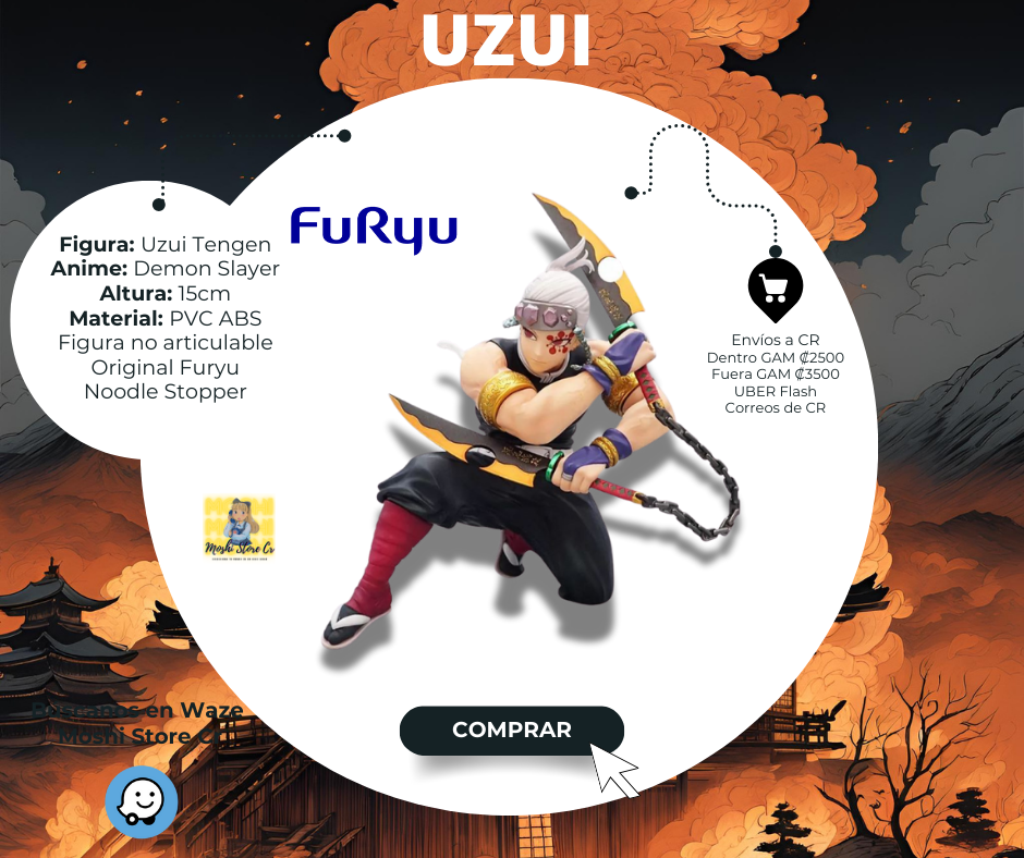 Figura Demon Slayer -Uzui Tengen- Kimetsu no Yaiba