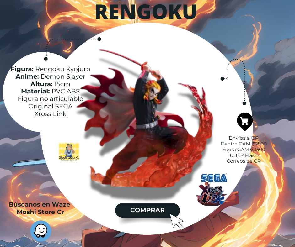 Figura Demon Slayer -Rengoku Kyojuro- Kimetsu no Yaiba