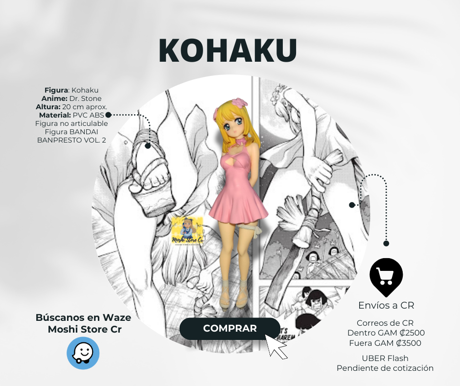 Figura Dr. Stone -Kohaku