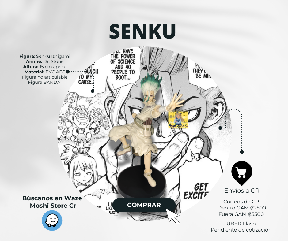 Figura Dr. Stone -Senku Ishigami-
