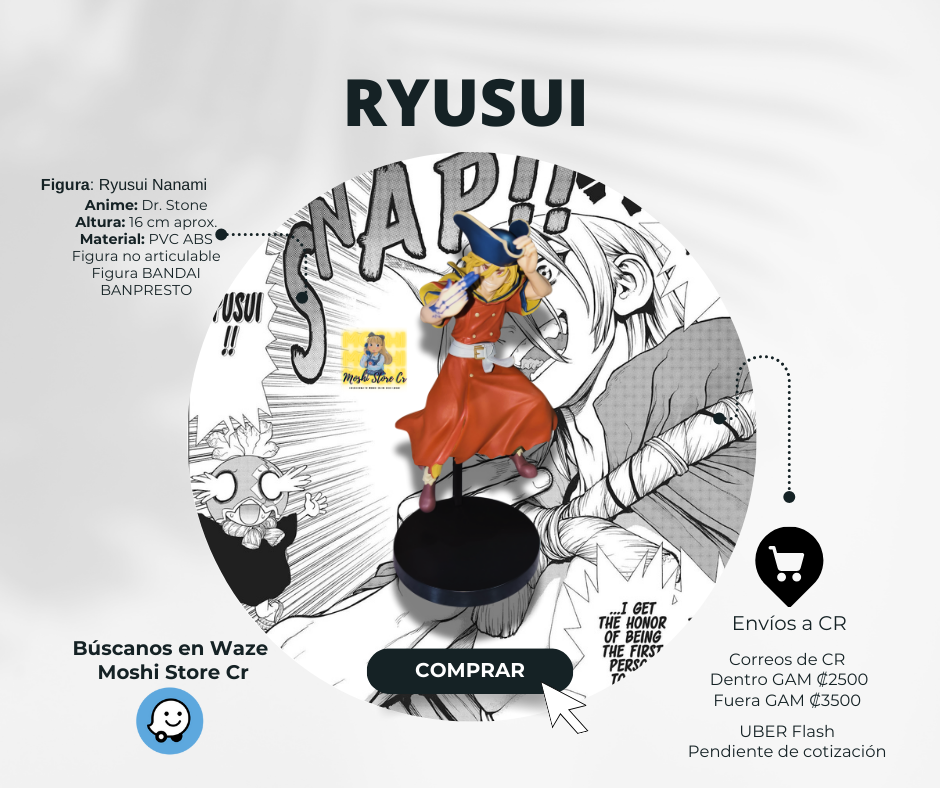 Figura Dr. Stone -Ryusui Nanami-