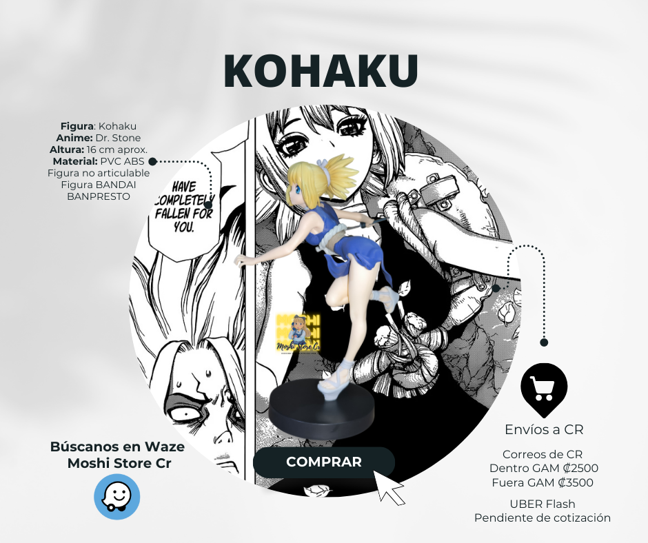 Figura Dr. Stone -Kohaku