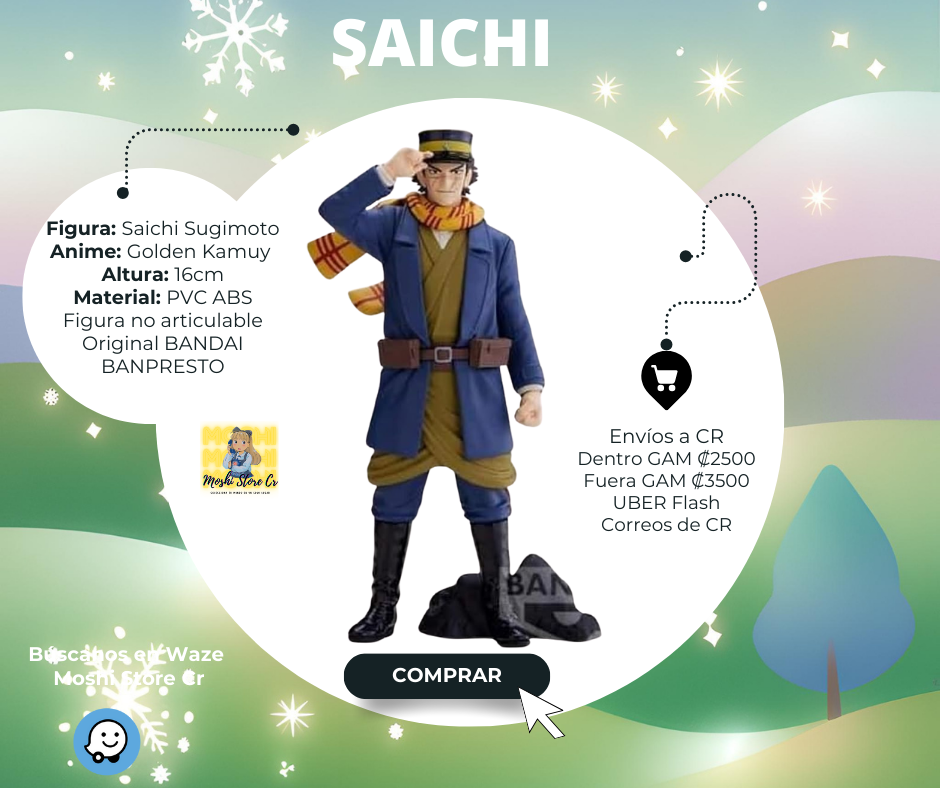 Figura Golden Kamuy-Saichi