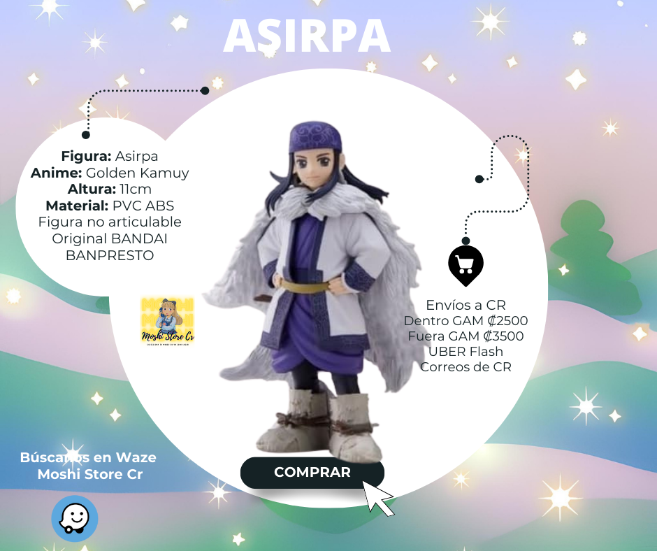 Figura Golden Kamuy-Asirpa