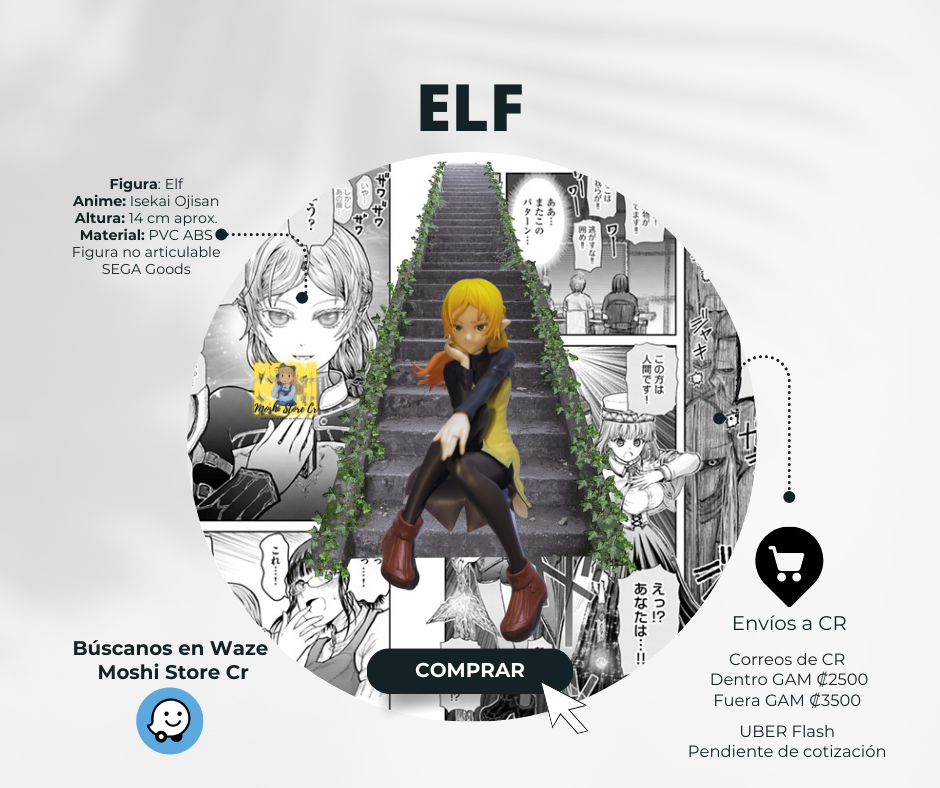 Figura Isekai Ojisan -Elf- Mi tío es de otro mundo