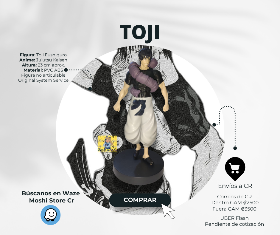 Figura Jujutsu Kaisen -Toji Fushiguro-