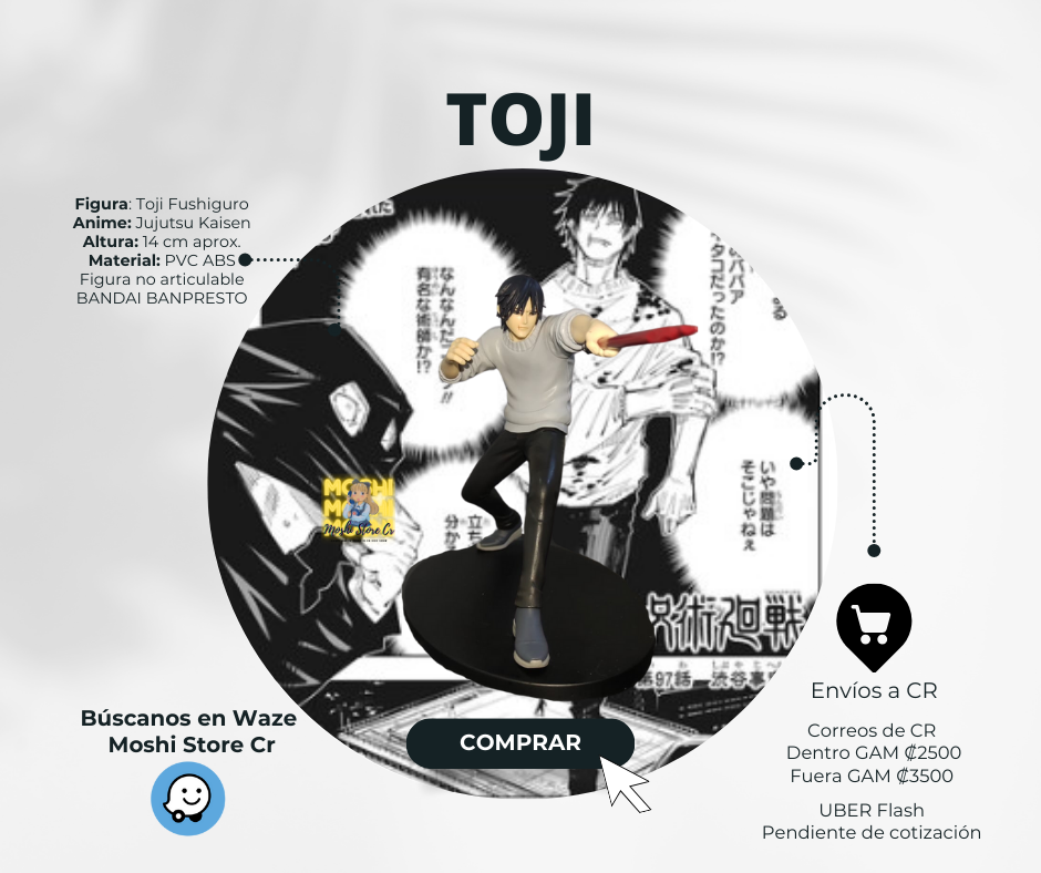 Figura Jujutsu Kaisen -Toji Fushiguro -