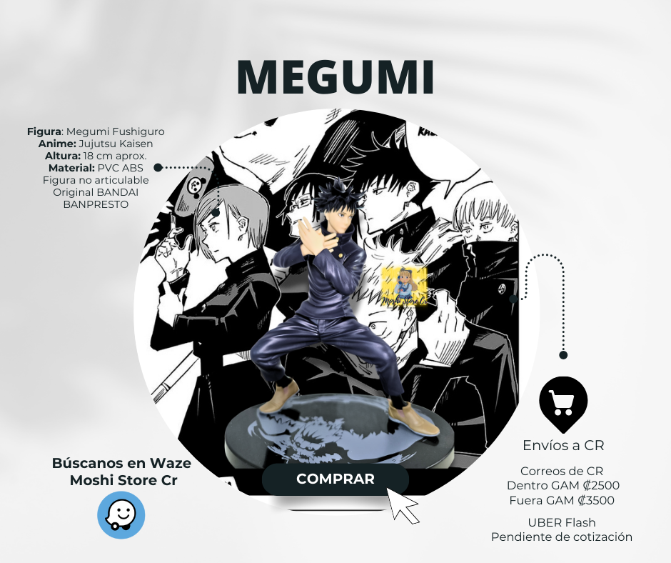 Figura Jujutsu Kaisen -Megumi Fushiguro