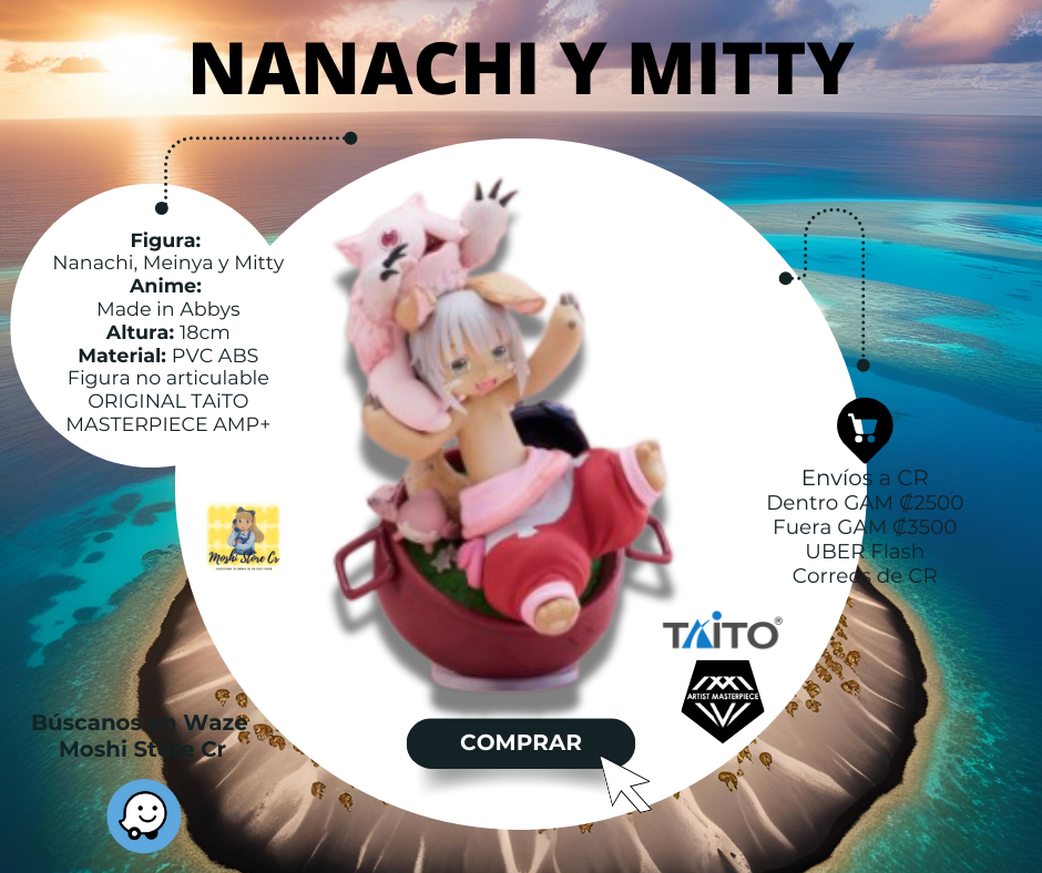 Figura Made in Abbys -Nanachi y Mitty- AMP+ Masterpiece