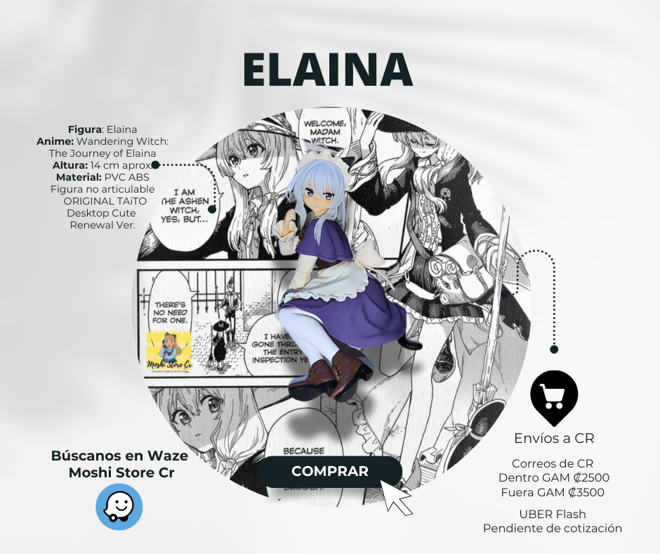 Figura Wandering Witch The Journey of Elaina -Elaina Neko Maid