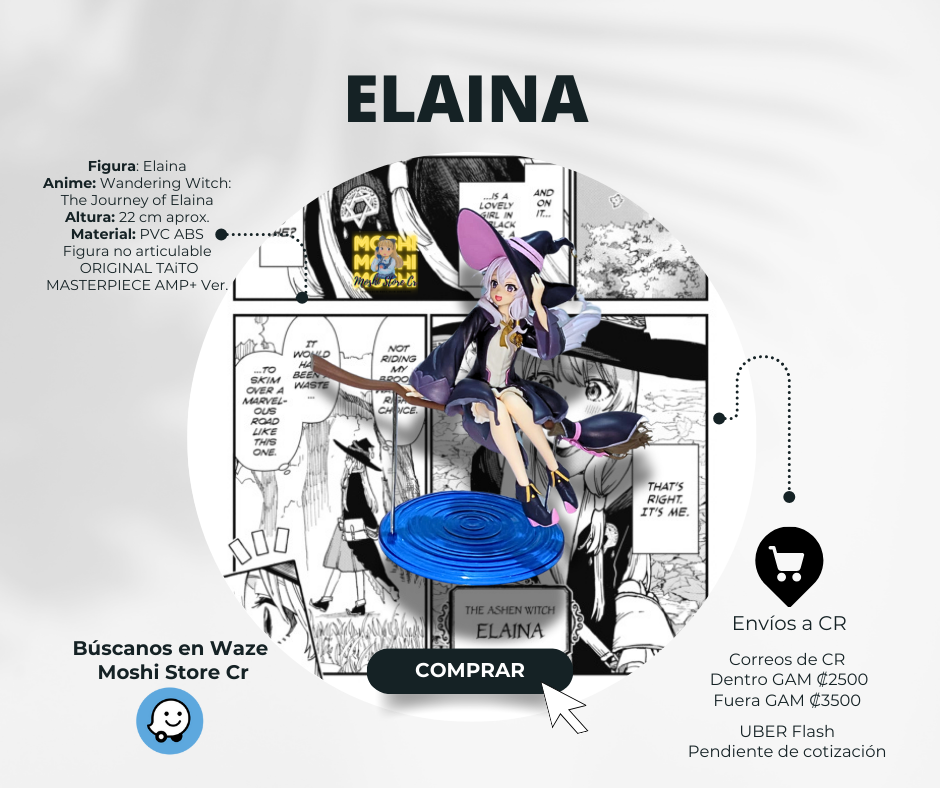 Figura Wandering Witch The Journey of Elaina -Elaina volando