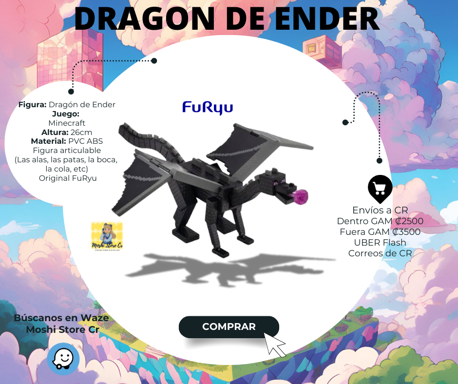 Figura Minecraft -Dragon de Ender