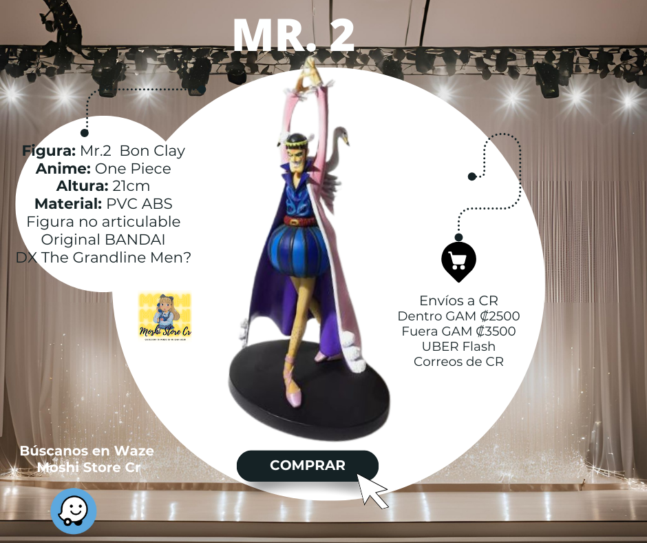Figura One Piece Bon chan Ichibankuj -Mr. 2- The Grandline Men? Bon Clay