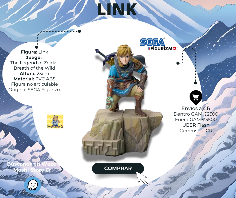 Figura La Leyenda de Zelda -Tears of the Kingdom- Link